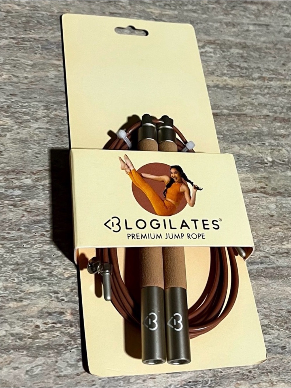 Blogilates Premium Jump Rope in Brown